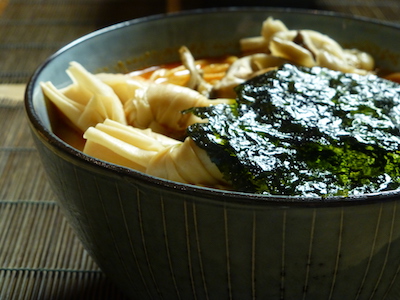 Soy milk ramen